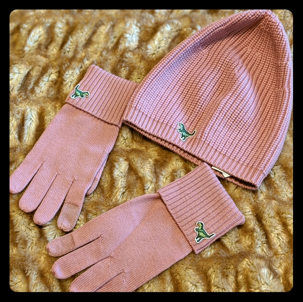 Monogrammed Coach Knit Rexy Hat